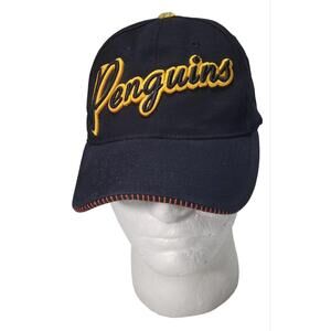 Pittsburgh Penguins Script Spell Out American Needle Strapback Hat Cap